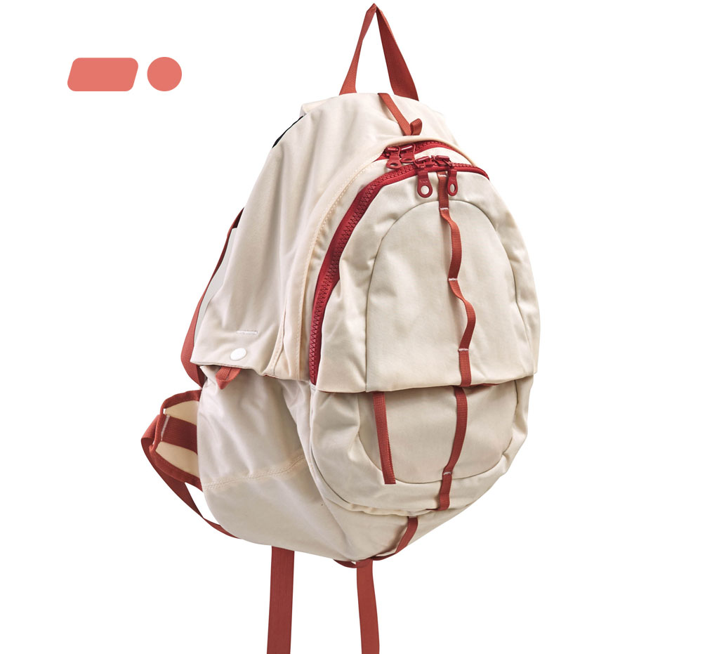 FM backpack (Ivory) 산호