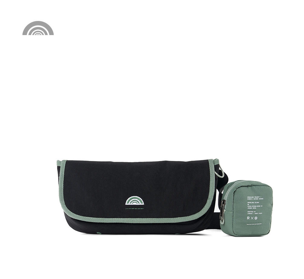 R FANNY BAG (Black) 광장