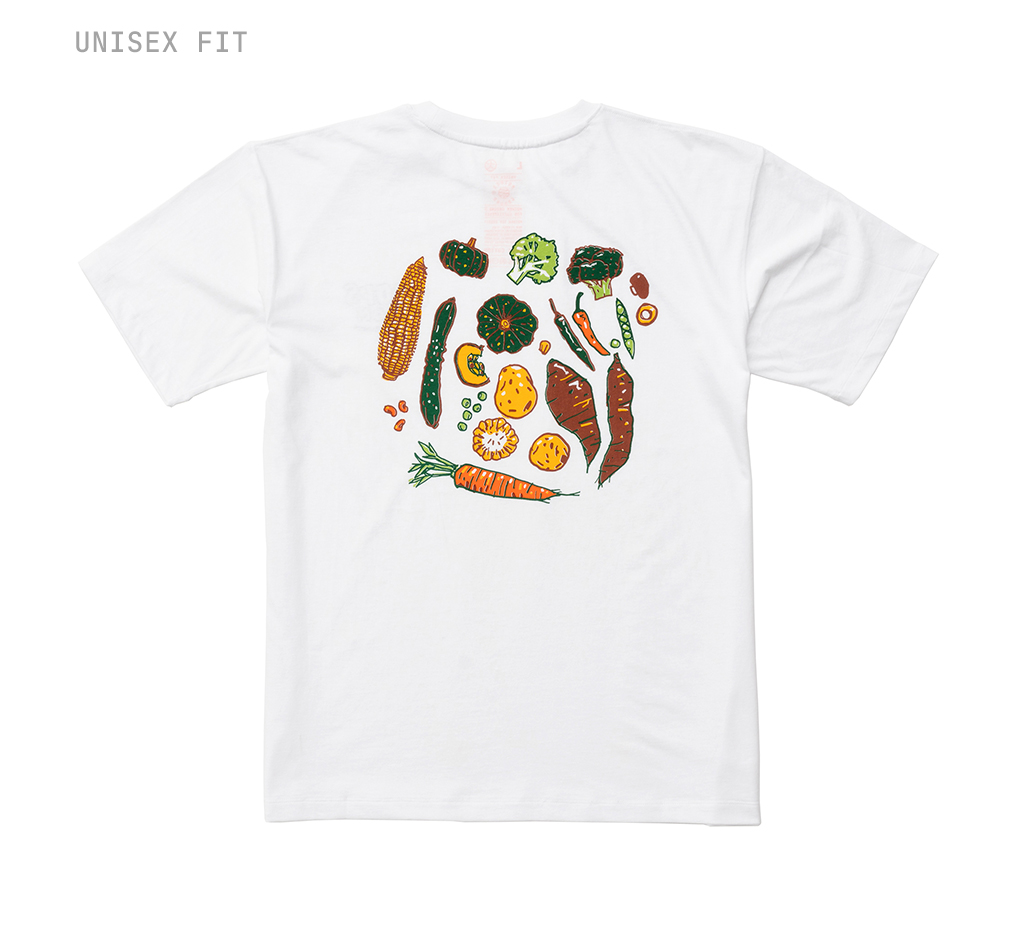 T008 VEGETABLES (WHITE) 채소