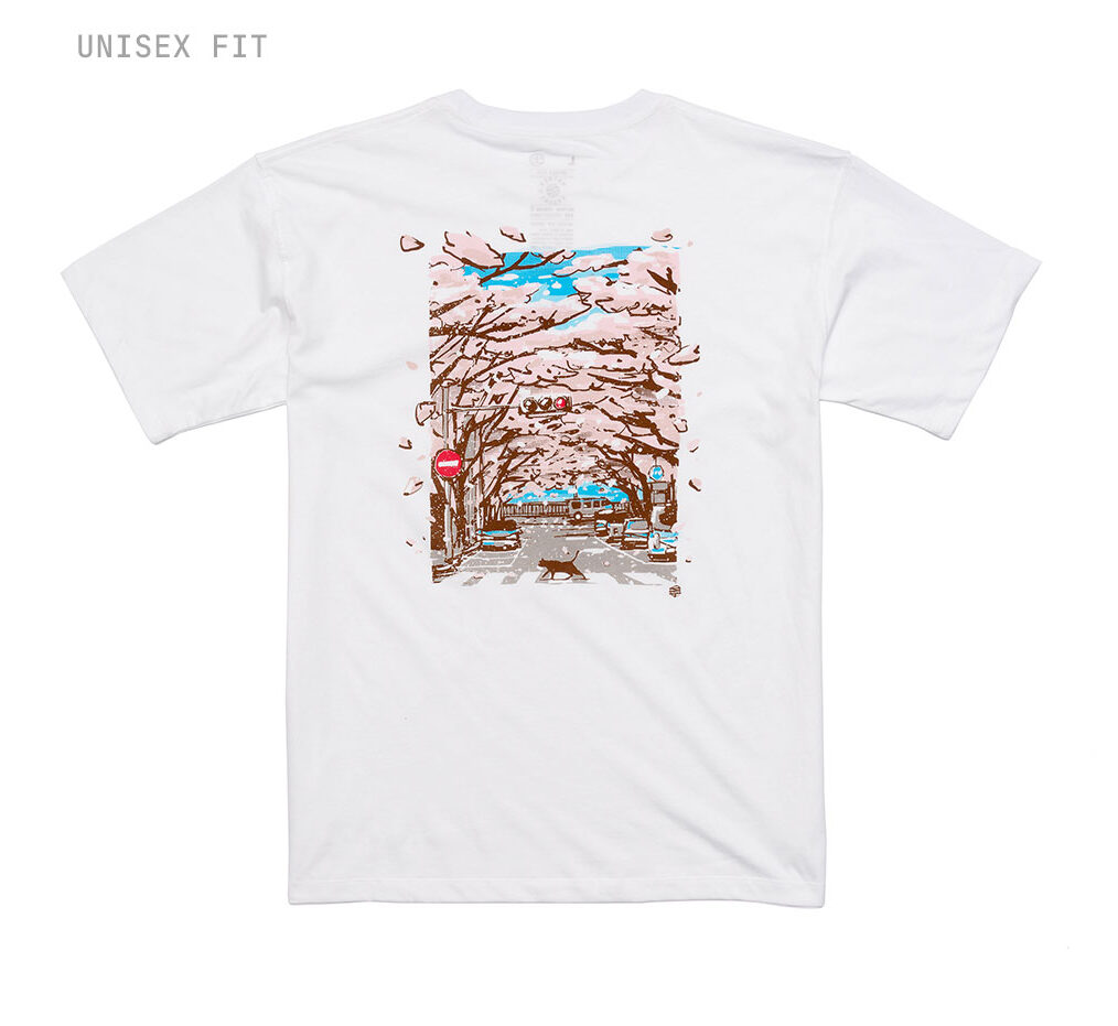 T009 BUTGGOT (WHITE) 벚꽃길